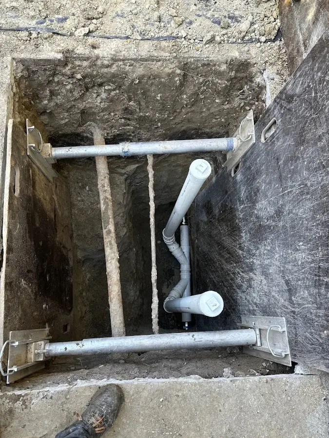 Experienced plumber completing Gas Line Repair work in New Brighton